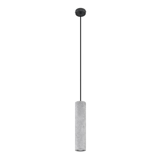 Suspension filaire LUVO 1xGU10/40W/230V béton/noir