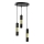 Suspension filaire MAGNUMA 3xGU10/50W/230V noir/or