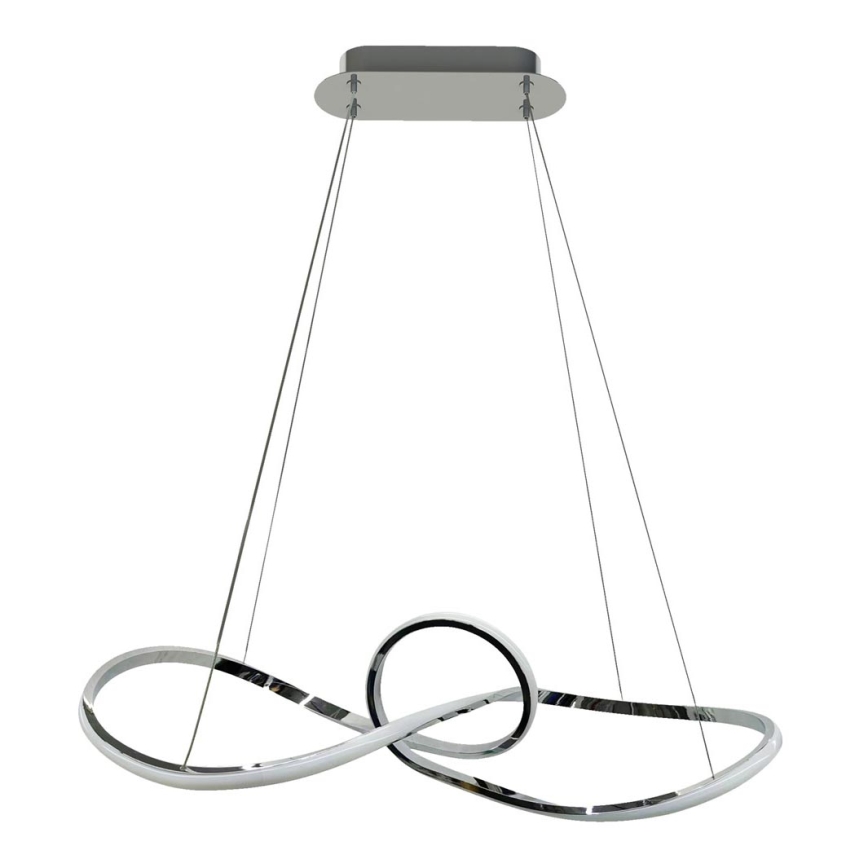 Suspension filaire MARCO LED/42W/230V chrome brillant