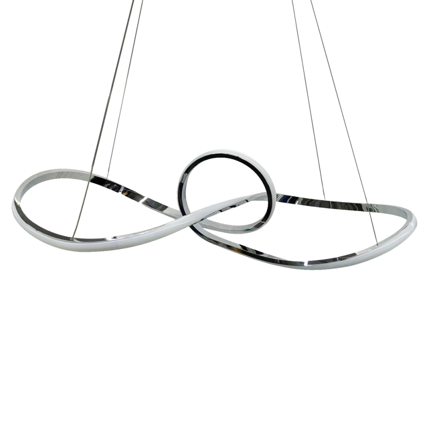 Suspension filaire MARCO LED/42W/230V chrome brillant