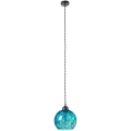 Suspension filaire MARLBE 1xE27/60W/230V turquoise