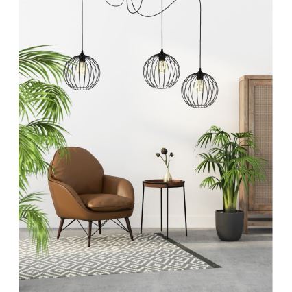 Suspension filaire MATT 3xE27/60W/230V araignée
