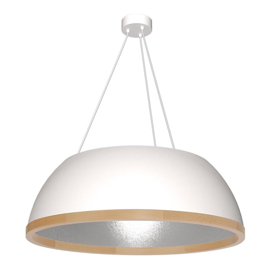 Suspension filaire MAXIM 3xE27/60W/230V blanche