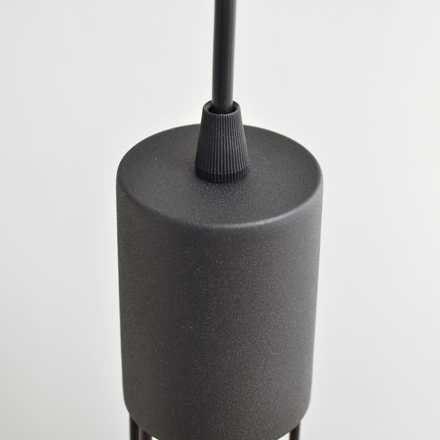 Suspension filaire MELODY 2xE27/15W/230V noir