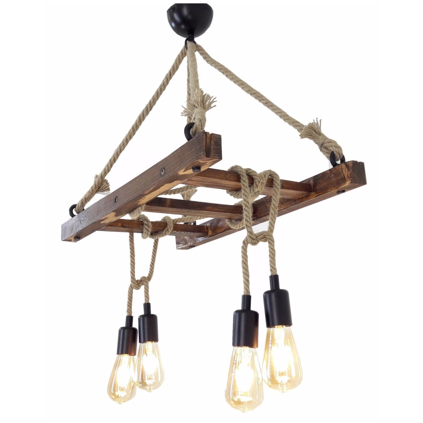 Suspension filaire MERDIVEN 4xE27/40W/230V