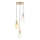 Suspension filaire MOLLY 3xE14/40W/230V d. 38 cm coloré