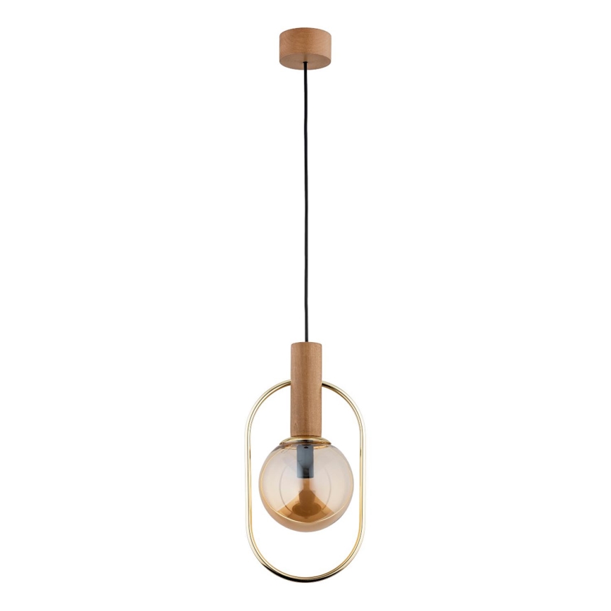 Suspension filaire MUFI 1xE14/10W/230V doré/beige
