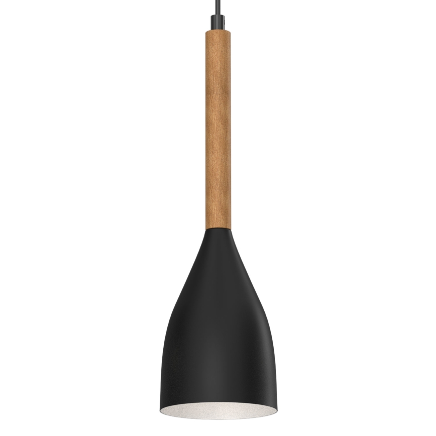 Suspension filaire MUZA NEW 3xE27/60W/230V noire