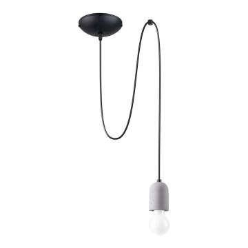 Suspension filaire NESO 1xE27/15W/230V araignée béton