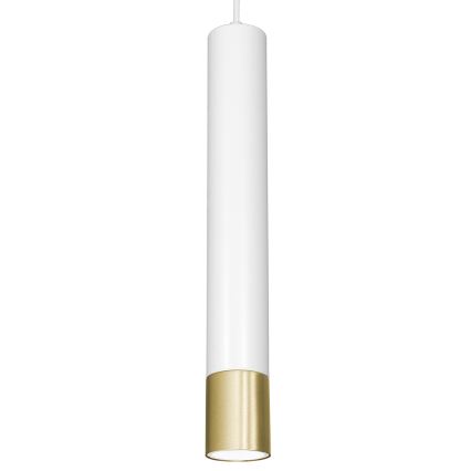 Suspension filaire NEST 3xGU10/8W/230V blanc/doré