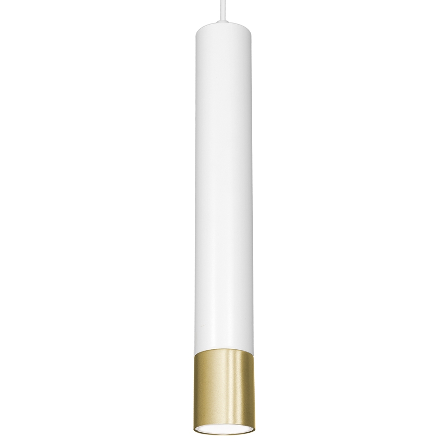 Suspension filaire NEST 3xGU10/8W/230V blanc/doré