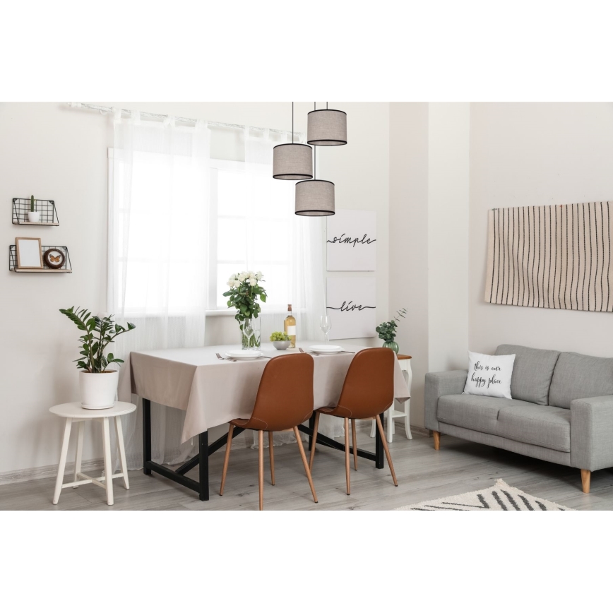 Suspension filaire NEXO 3xE27/60W/230V d. 45 cm