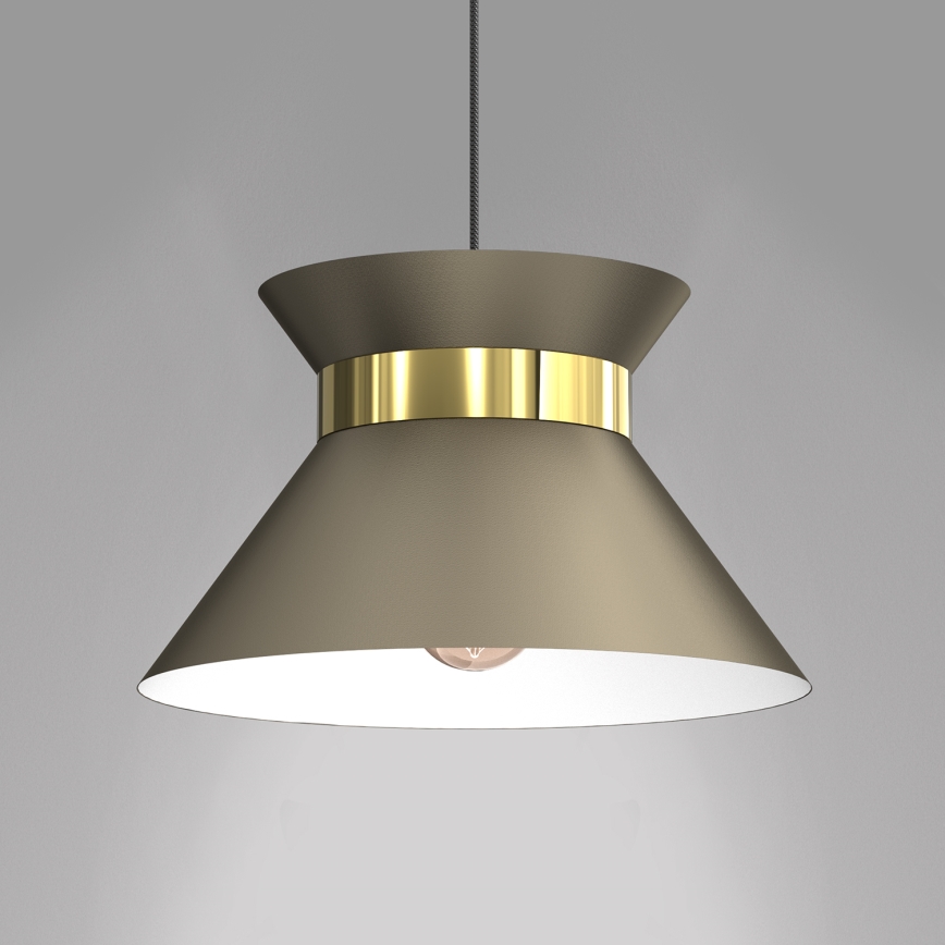 Suspension filaire NORGE 1xE27/15W/230V laiton/doré