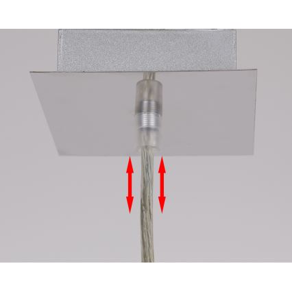 Suspension filaire ODEN 1xG9/40W/230V d. 12 cm