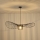 Suspension filaire OGGI 1xE27/40W/230V d. 100 cm noir