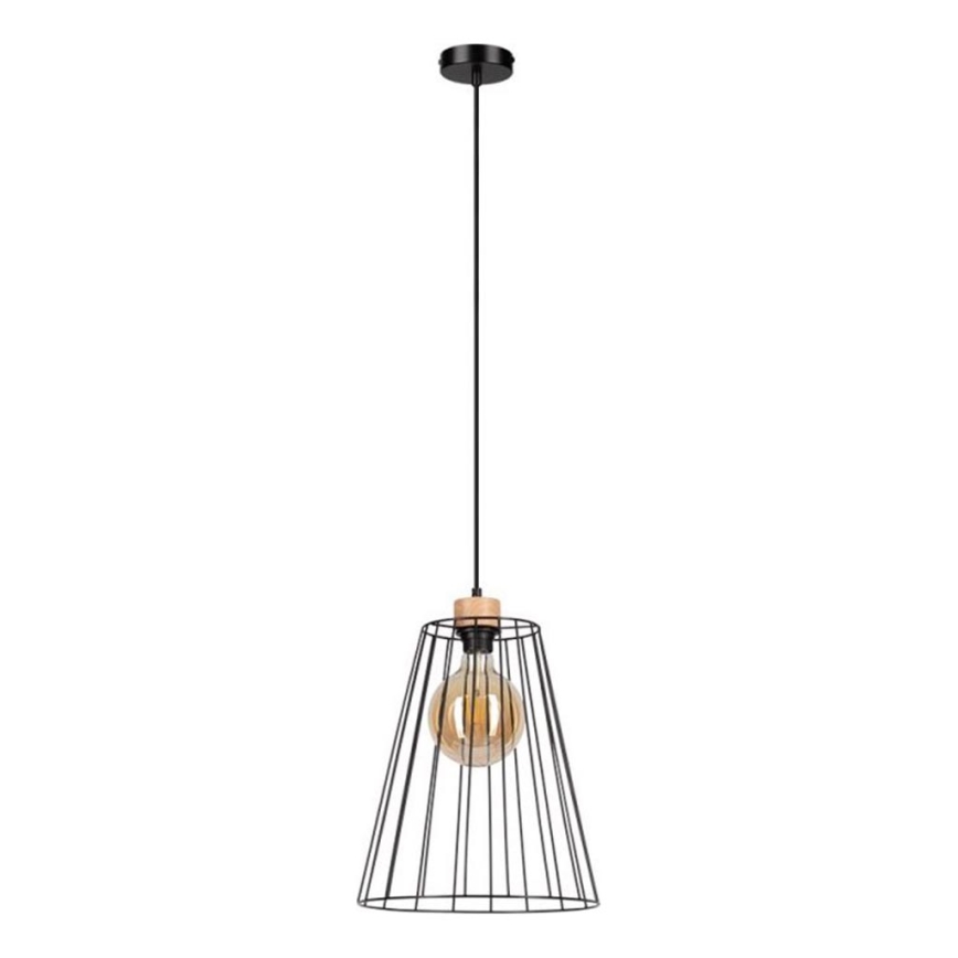 Suspension filaire ORAZIO 1xE27/60W/230V chêne