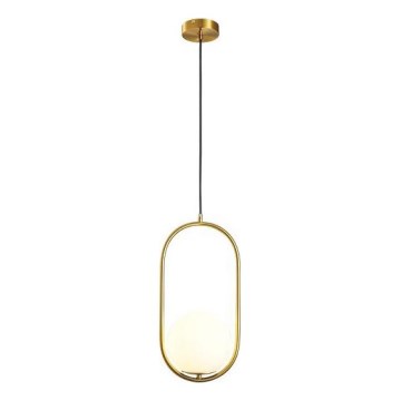 Suspension filaire ORBA 1xE27/15W/230V laiton