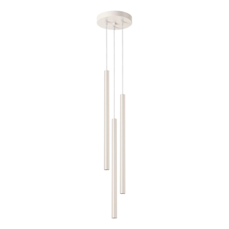 Suspension filaire PASTELO 3xG9/8W/230V crème