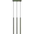 Suspension filaire PASTELO 3xG9/8W/230V vert