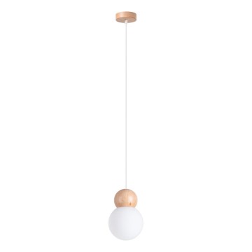 Suspension filaire PEKKA 1xG9/8W/230V blanc