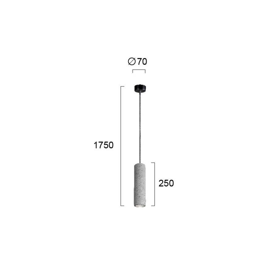 Suspension filaire PHENIX 1xGU10/25W/230V
