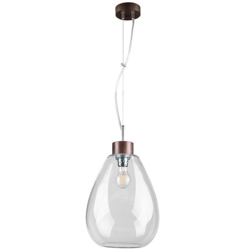 Suspension filaire PIRO 1xE27/60W/230V hêtre