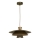Suspension filaire PLATO 1xE27/15W/230V laiton/doré