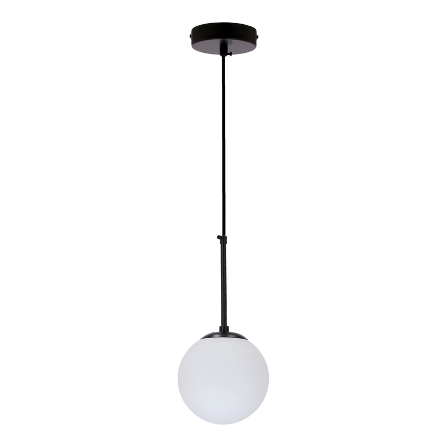 Suspension filaire POMPEI 1xE27/40W/230V noir