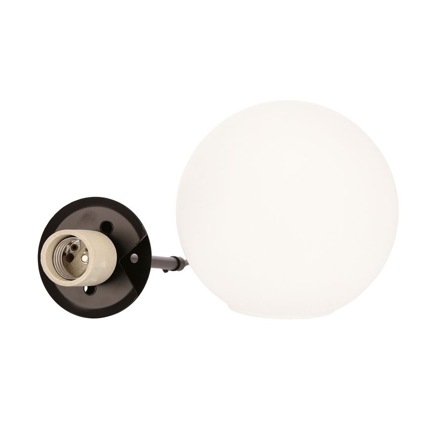 Suspension filaire POMPEI 1xE27/40W/230V noir