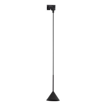 Suspension filaire pour système de rail monophasé CONO MINI 1xGU10/10W/230V noir