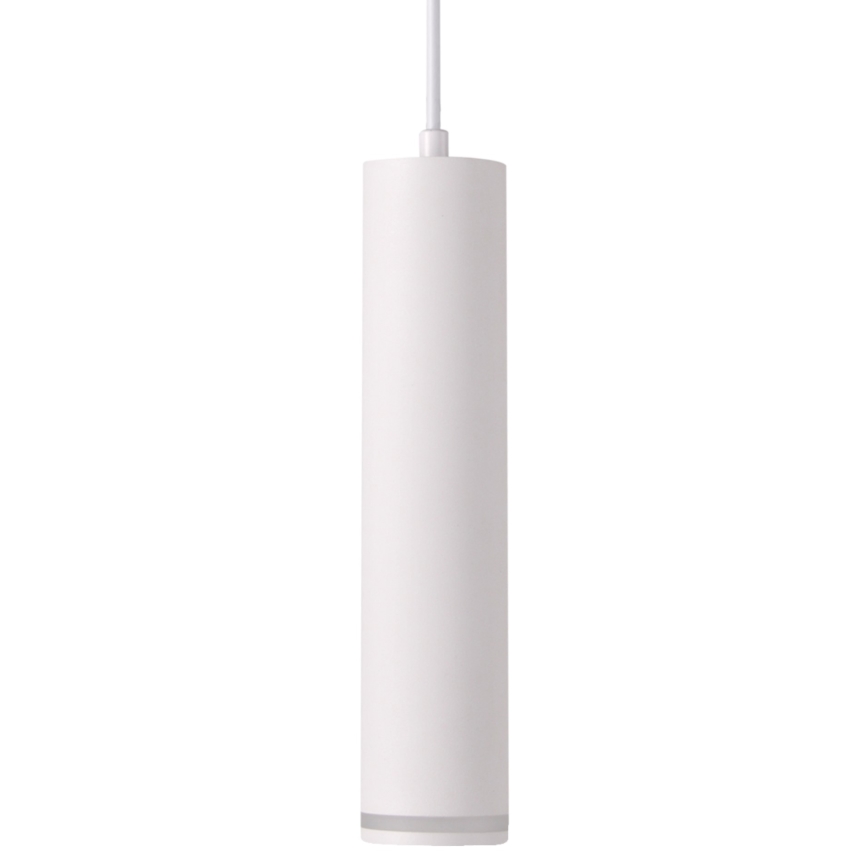 Suspension filaire pour système de rail PARIS 3xGU10/10W/230V + 1 m rail système blanc
