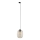 Suspension filaire pour système de rail triphasé ELIO 1xE27/15W/230V noir/fumé beige