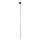 Suspension filaire pour système de rail triphasé PIANO 1xG9/8W/230V doré/noir