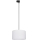 Suspension filaire pour système de rail triphasé TRACER 1xE27/15W/230V d. 38 cm noir/blanc