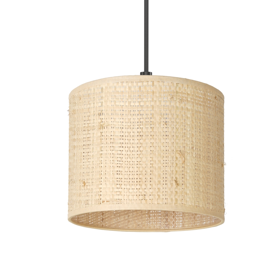 Suspension filaire RATTAN 1xE27/60W/230V d. 18 cm rotin