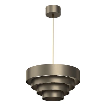 Suspension filaire RINGS 1xE27/15W/230V laiton