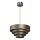 Suspension filaire RINGS 1xE27/15W/230V laiton