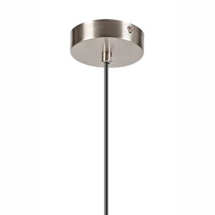 Suspension filaire ROLLO 1xE14/5W/230V chrome mat/fumé