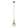 Suspension filaire ROLLO 1xE14/5W/230V doré/fumé beige