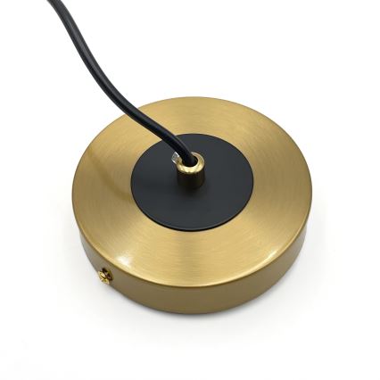 Suspension filaire ROLLO 1xE14/5W/230V doré/fumé beige