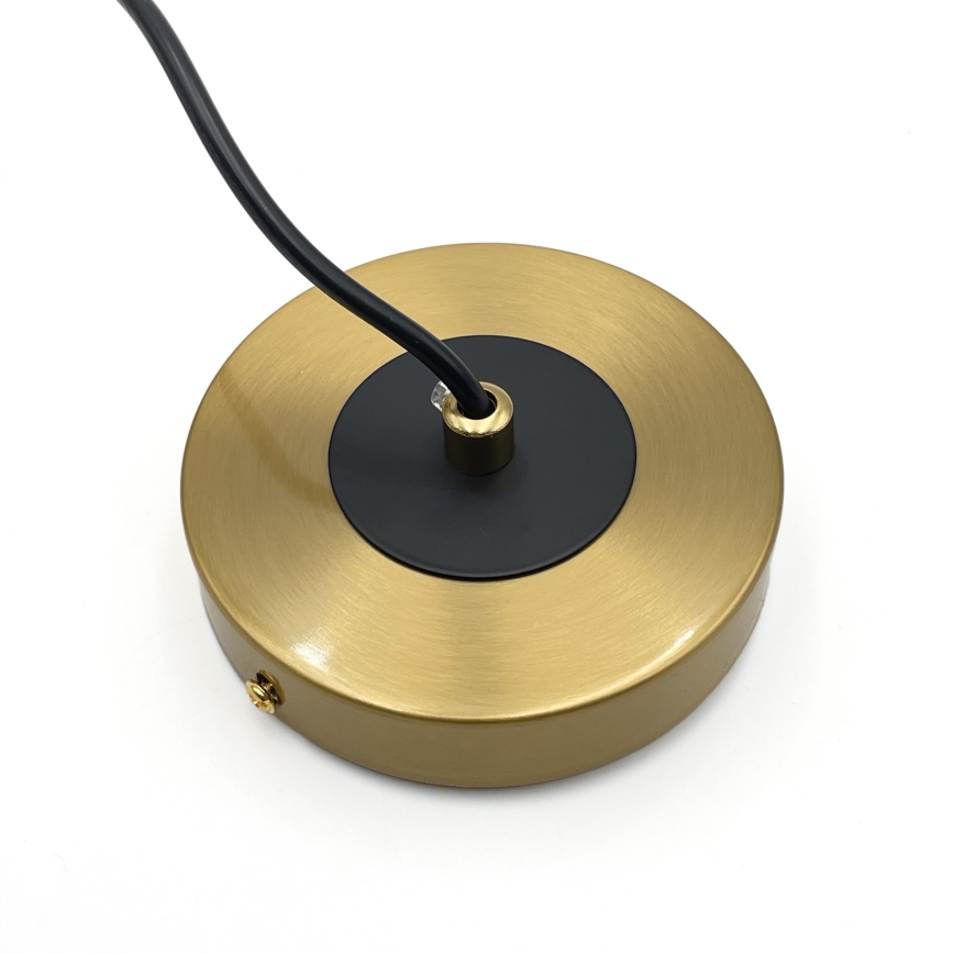 Suspension filaire ROLLO 1xE14/5W/230V doré/fumé beige