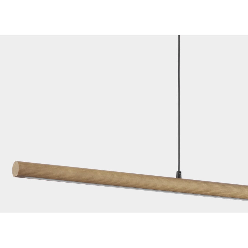 Suspension filaire ROLLO LED/40W/230V bois