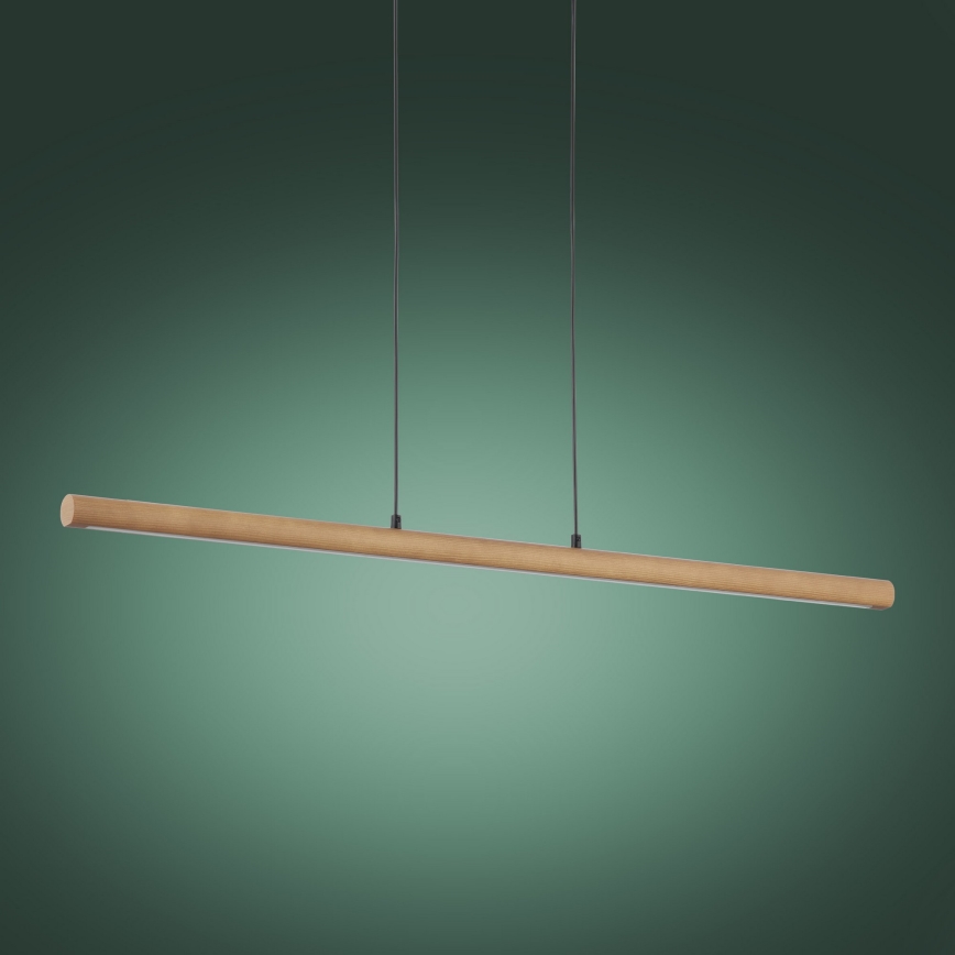 Suspension filaire ROLLO LED/40W/230V bois