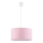 Suspension filaire RONDO KIDS 1xE27/15W/230V rose