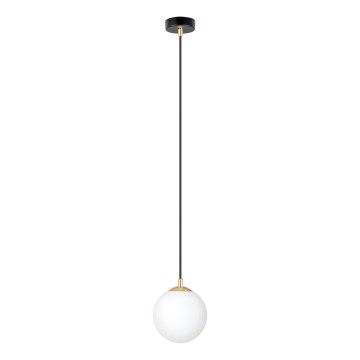 Suspension filaire ROYAL 1xE14/10W/230V d. 14 cm noir
