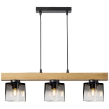 Suspension filaire RUSTIC RADIANCE 3xE27/60W/230V