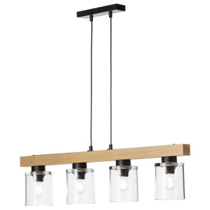 Suspension filaire RUSTIC RADIANCE 4xE27/60W/230V