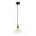 Suspension filaire SAHARA 1xE27/60W/230V diam. 23 cm