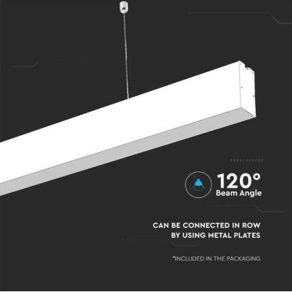 Suspension filaire SAMSUNG CHIP LED/40W/230V 6400K blanche