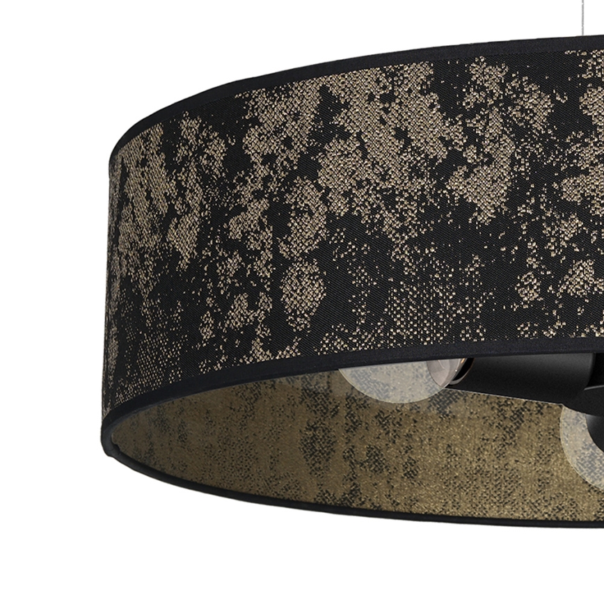 Suspension filaire SATINO 3xE27/60W/230V dorée